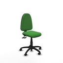 Aýna CPDM bali verde sin brazos base poliamida ruedas engomadas 50mm