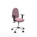 Aýna CPDM bali rosa brazos 1D base cromada ruedas nailon 50mm