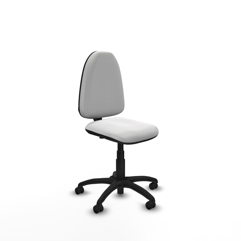 Aýna CP bali blanco sin brazos base poliamida ruedas engomadas 50mm