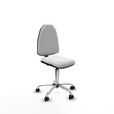 Aýna CP bali blanco sin brazos base cromada ruedas autofrenantes 50mm