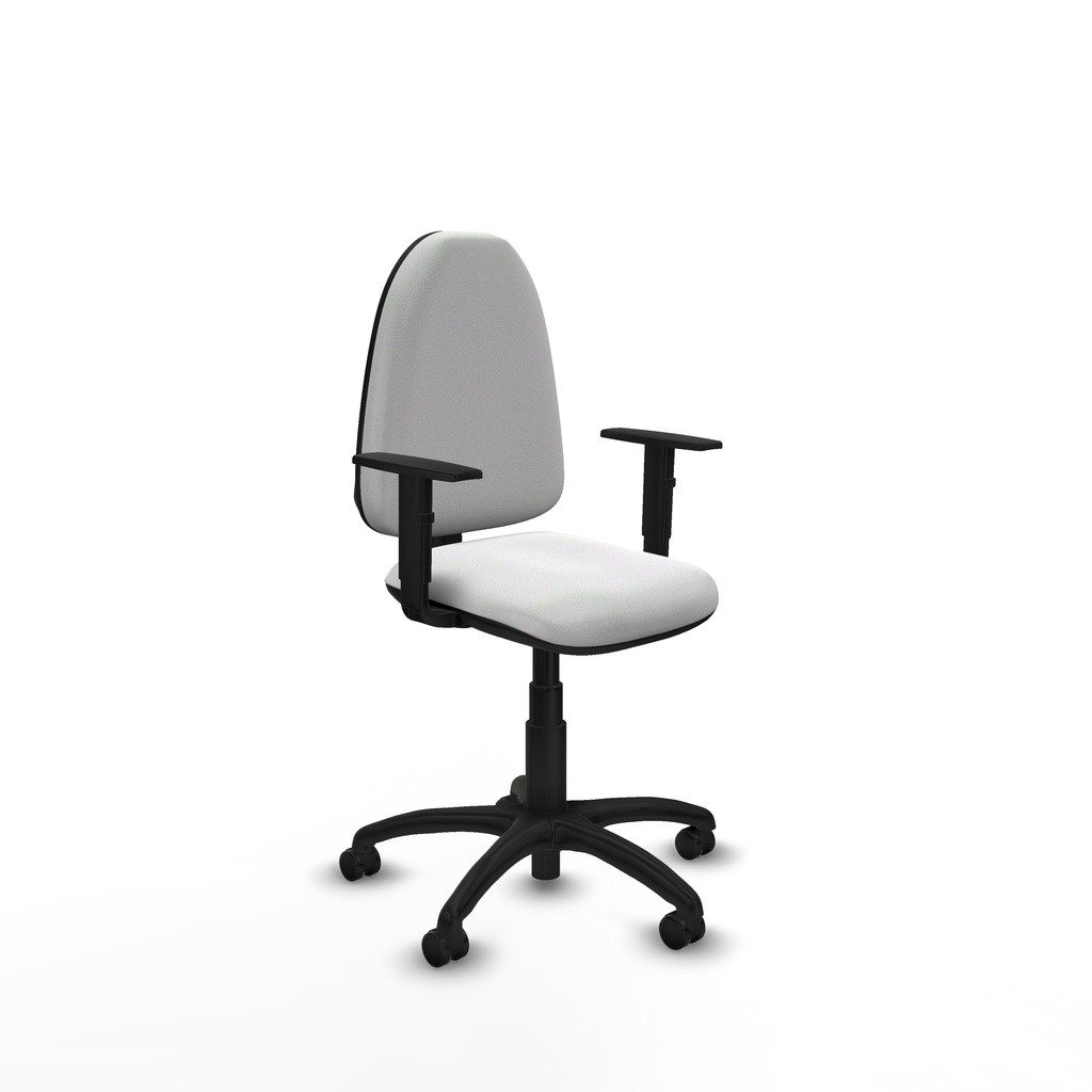 Aýna CP bali blanco brazos 1D base poliamida ruedas autofrenantes 50mm