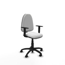 Aýna CP bali blanco brazos 1D base poliamida ruedas engomadas 50mm