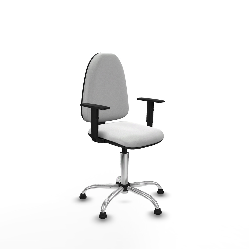 Aýna CP bali blanco brazos 1D base cromada topes