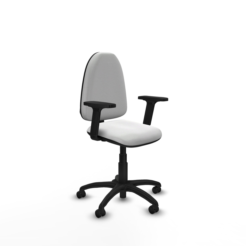 Aýna CP bali blanco brazos 2D base poliamida ruedas autofrenantes 50mm