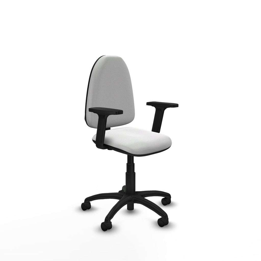 Aýna CP bali blanco brazos 2D base poliamida ruedas nailon 50mm