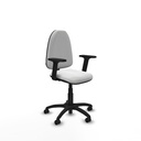 Aýna CP bali blanco brazos 2D base poliamida ruedas engomadas 50mm