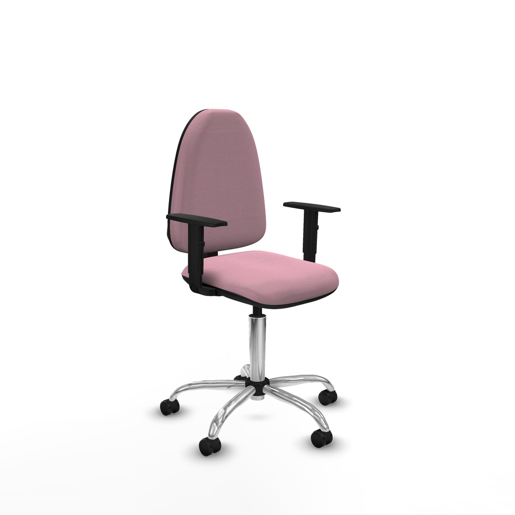 Aýna CP bali rosa brazos 1D base cromada ruedas autofrenantes 50mm