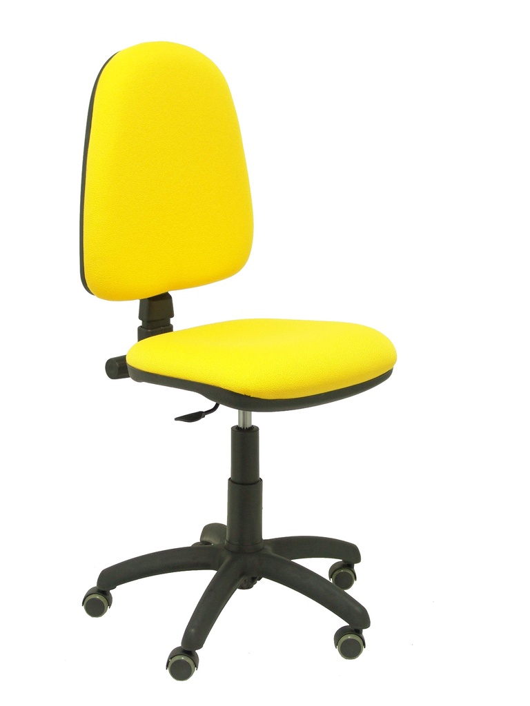 Silla Aýna bali amarillo ruedas de parqué
