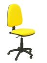 Silla Aýna bali amarillo ruedas de parqué