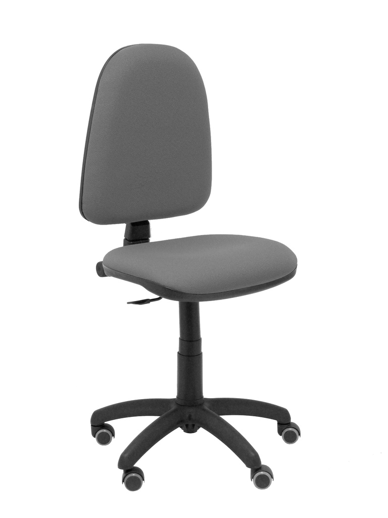 Silla Aýna bali gris con ruedas de parqué