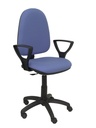 Silla Aýna bali azul claro con brazos