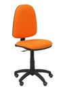 Silla Aýna bali naranja ruedas de parqué