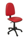 Silla Aýna similpiel rojo