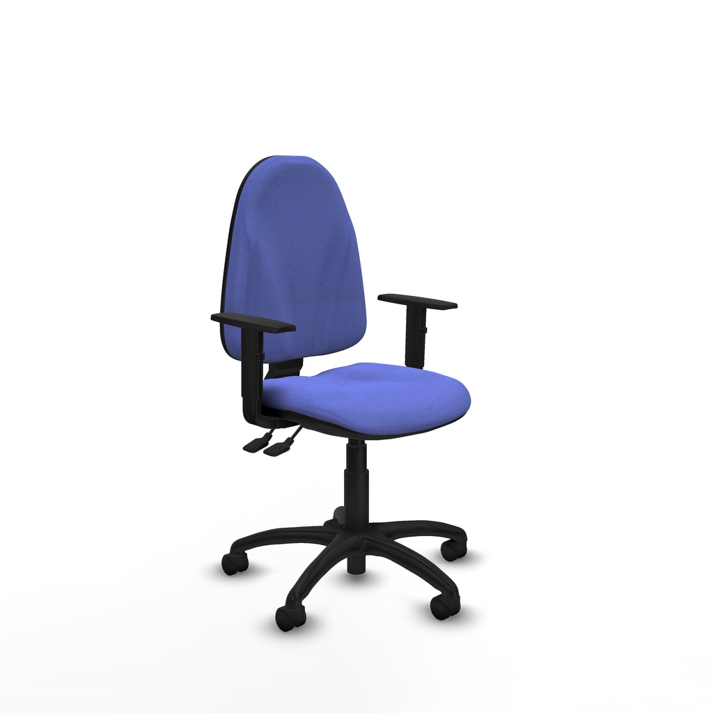 Algarra AS bali azul claro brazos 1D base poliamida ruedas nailon 50mm