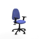 Algarra AS bali azul claro brazos 2D base poliamida ruedas autofrenantes 50mm