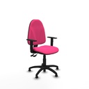 Algarra AS similpiel rosa brazos 1D base poliamida topes