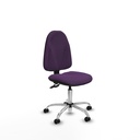 Algarra CPDM bali morado  base cromada ruedas engomadas 50mm