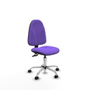 Algarra CPDM bali lila  base cromada ruedas engomadas 50mm