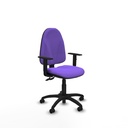 Algarra CPDM bali lila brazos 1D base poliamida ruedas autofrenantes 50mm