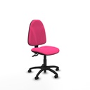 Algarra CPDM similpiel rosa  base poliamida ruedas autofrenantes 50mm