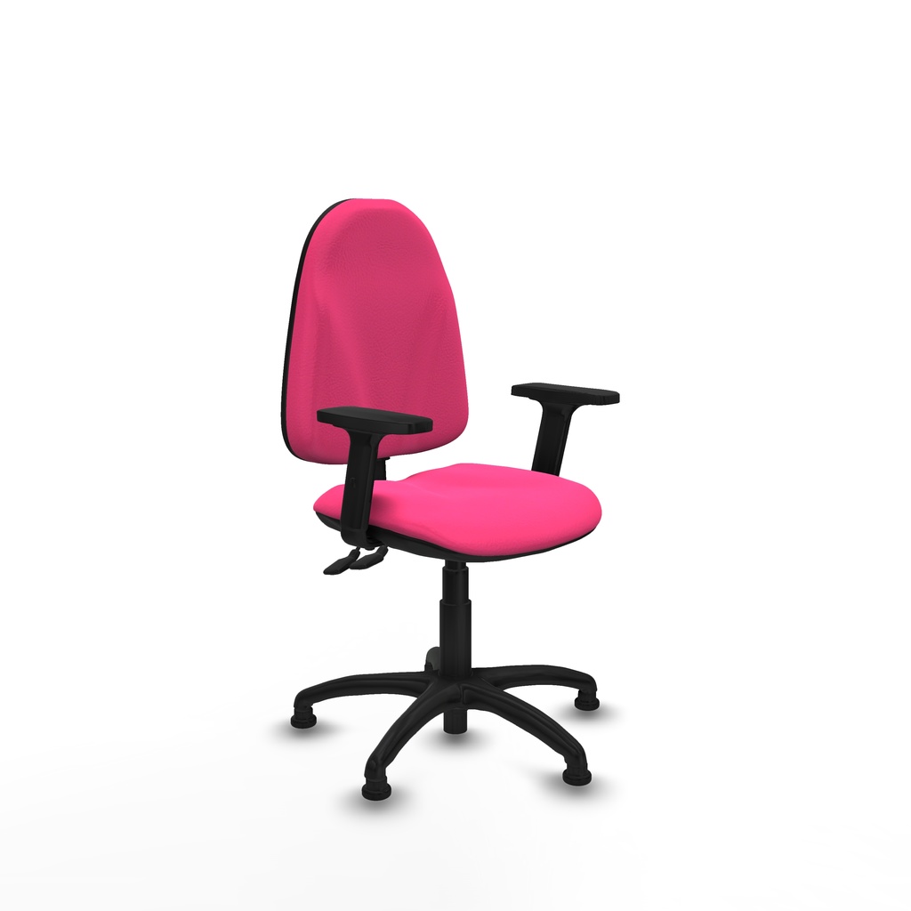 Algarra CPDM similpiel rosa brazos 2D base poliamida topes