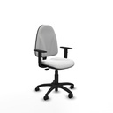 Algarra CP bali blanco brazos 1D base poliamida ruedas nailon 50mm
