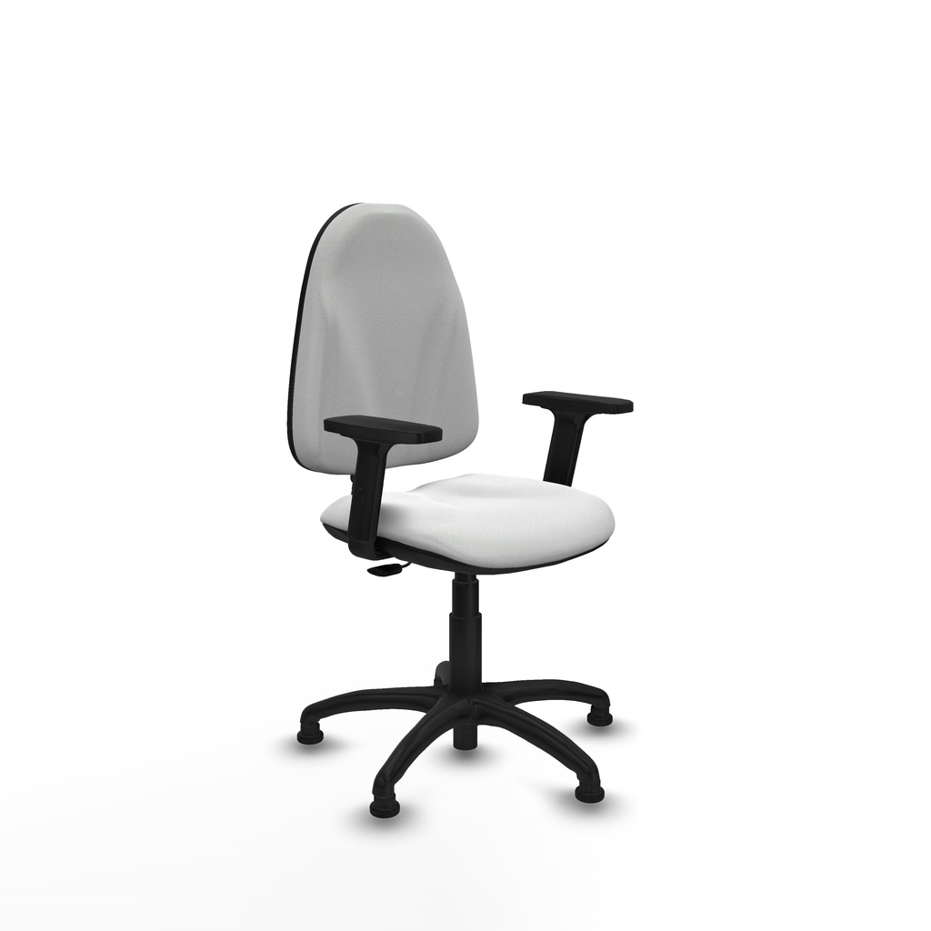 Algarra CP bali blanco brazos 2D base poliamida topes