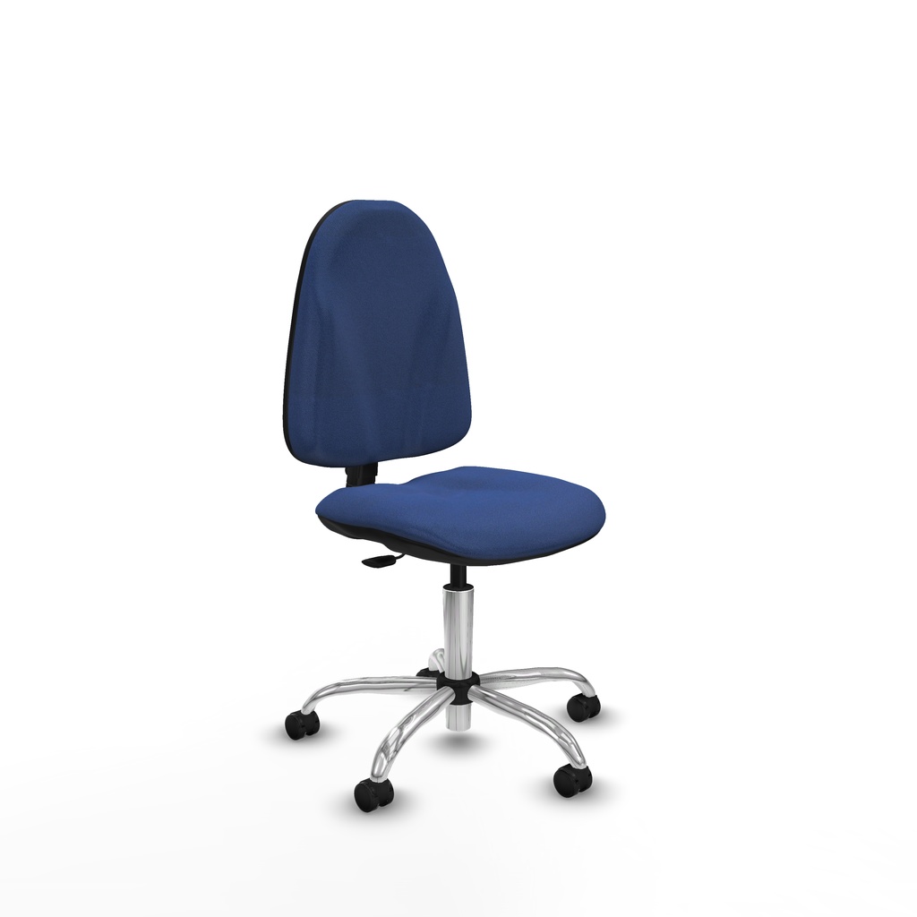 Algarra CP bali azul marino  base cromada ruedas engomadas 50mm