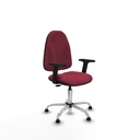 Algarra CP bali granate brazos 2D base cromada topes
