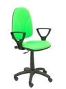 Silla Algarra CP bali pistacho brazos fijos