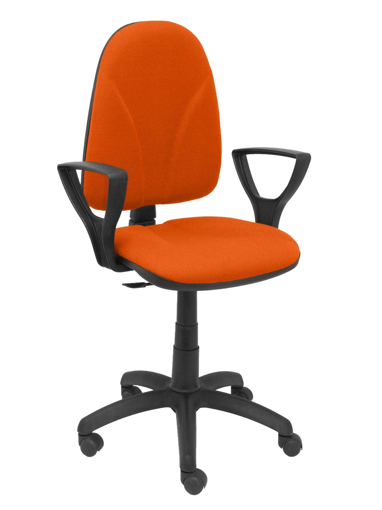Silla Algarra CP bali naranja brazos fijos