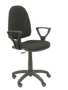 Silla Algarra CP bali negra brazos fijos