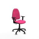 Algarra CP similpiel rosa brazos 1D base poliamida topes