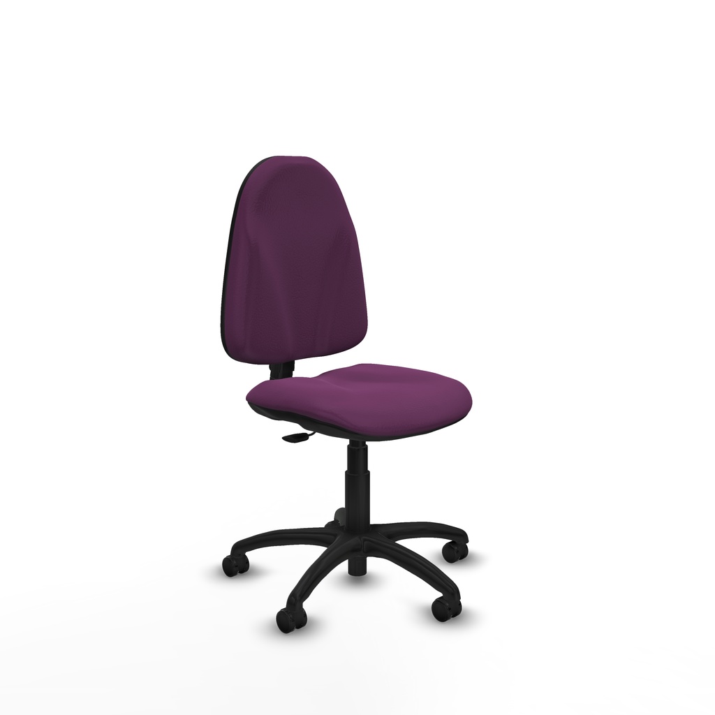 Algarra CP similpiel morado  base poliamida ruedas engomadas 50mm