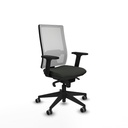 Horna sincro malla blanca bali negro brazos 2D base piramidal  ruedas 65mm engomadas