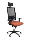 Silla Horna bali marrón con cabecero fijo