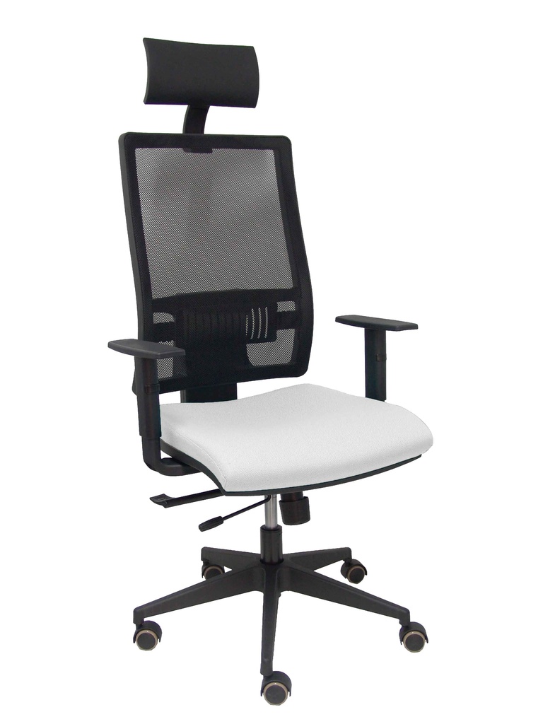 [10TKM840B10B10CRPC] Silla Horna traslack bali blanco brazos regulables ruedas parqué y cabecero