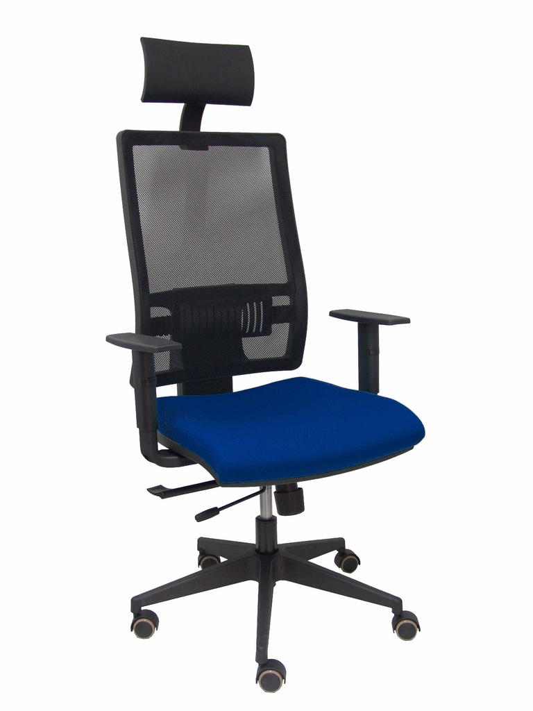 [10TKM840B200B10CRPC] Silla Horna traslack bali azul marino brazos regulables ruedas parqué y cabecero