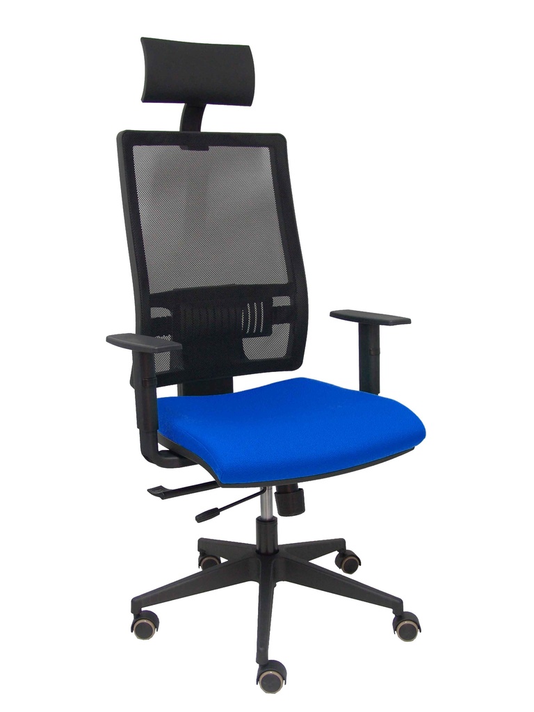 [10TKM840B229B10CRPC] Silla Horna traslack bali azul brazos regulables ruedas parqué y cabecero