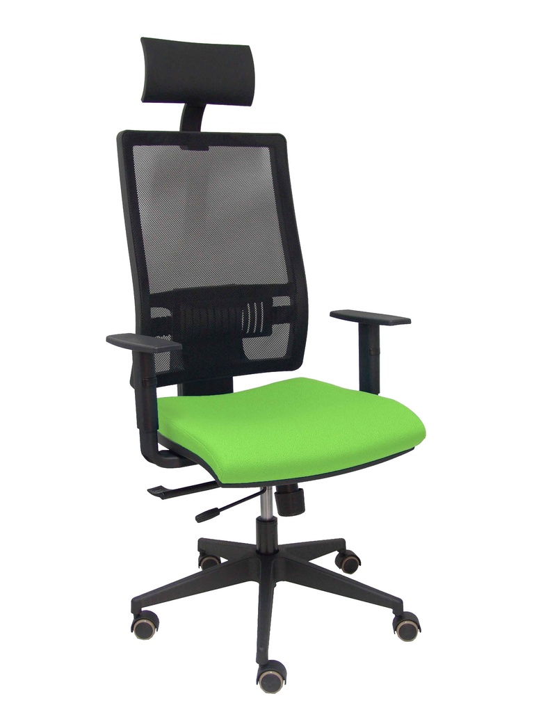 [10TKM840B22B10CRPC] Silla Horna traslack bali pistacho brazos regulables ruedas parqué y cabecero