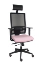 Silla Horna traslack bali rosa brazos regulables ruedas parqué y cabecero