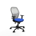 Jorquera sincro malla blanca bali azul brazos 1D base nailon  ruedas 65mm nailon