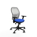 Jorquera sincro malla blanca bali azul brazos 3D base nailon  ruedas 65mm engomada
