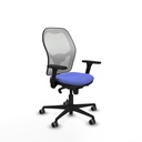 Jorquera sincro malla blanca bali azul claro brazos 3D base nailon  ruedas 65mm engomada