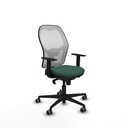 Jorquera sincro malla blanca bali verde botella brazos 1D base nailon  ruedas 65mm engomada
