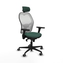 Jorquera sincro malla blanca bali verde botella brazos 3D base nailon cabecero 2D ruedas 65mm engomada