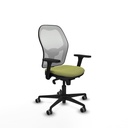 Jorquera sincro malla blanca bali verde oliva brazos 3D base nailon  ruedas 65mm engomada