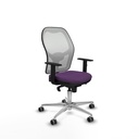 Jorquera sincro malla blanca bali morado brazos 1D base aluminio  ruedas 65mm engomada