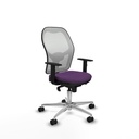 Jorquera sincro malla blanca bali morado brazos 1D base aluminio  ruedas 65mm nailon