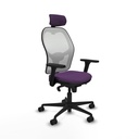 Jorquera sincro malla blanca bali morado brazos 3D base nailon cabecero 2D ruedas 65mm nailon